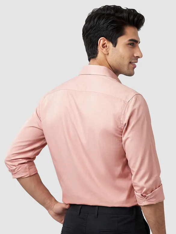 Soft Pink - Plain Cotton Shirts