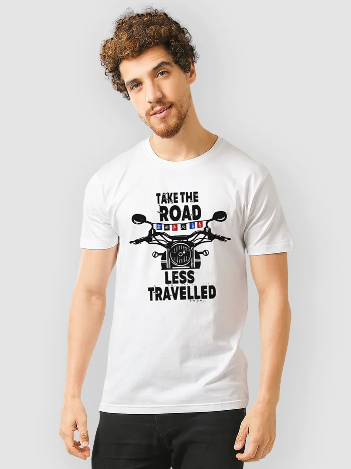 Take The Road Less Travelled T-shirt for Men