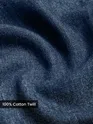 Dark Blue Denim Jacket Shacket for Women