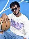 White Star Patch Oversized T-Shirt