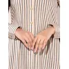 Monochrome Slit Shirt Kurti With Black Pant