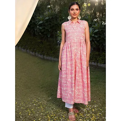 Flared Kurta, 