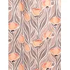 Rose Printed Flare Kurti With Peach Pant