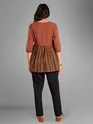 Tribal Print Short Flare Kurti