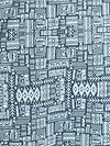 Tribal Printed Blue Straight Fit Kurti With Navy Blue Pant