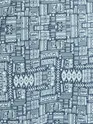 Tribal Printed Blue Straight Fit Kurti With Navy Blue Pant