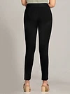 Black Belted Skin Tight Women Jeggings