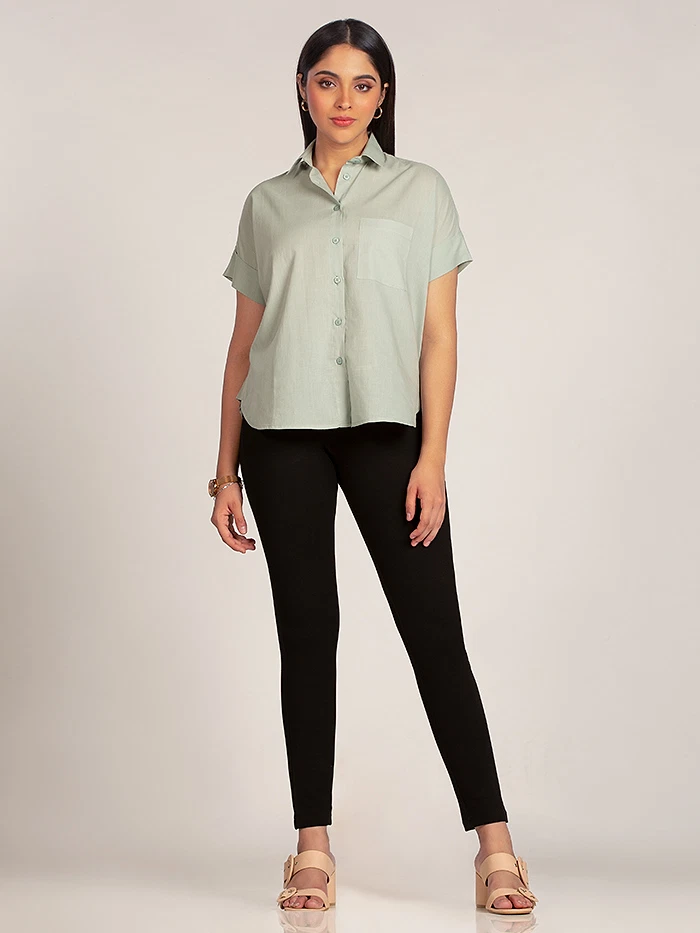Black Belted Skin Tight Women Jeggings