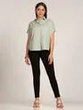 Black Belted Skin Tight Women Jeggings