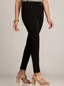 Black Belted Skin Tight Women Jeggings
