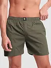 Plain Army Green Mens Boxer