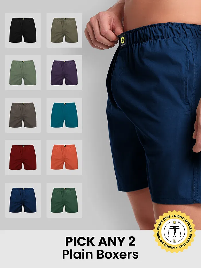cotton boxer shorts, 