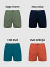 Pack Of 4 - Breezy-Summer Boxers
