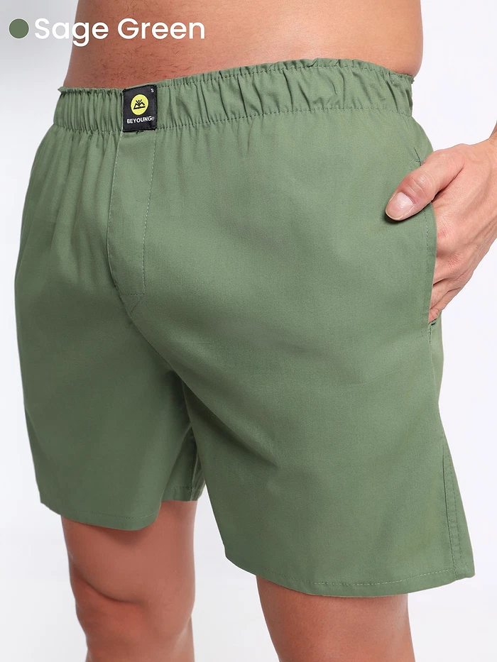 Pack Of 4 - Breezy-Summer Boxers