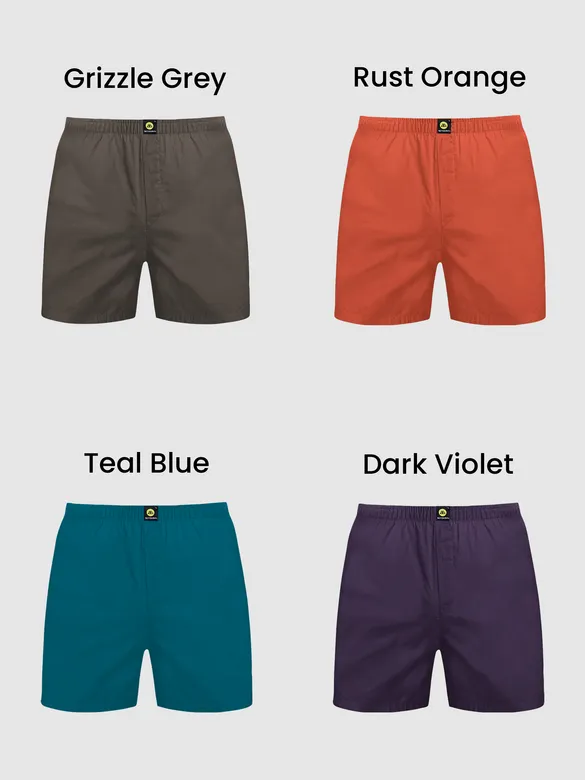 Pack Of 4 - Cool Comfort Boxers
