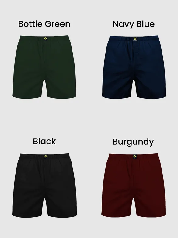 Pack Of 4- Beyoung Day-Night Boxers 