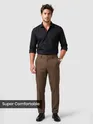 Brown Japanese Fit Pants