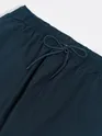 Dark Blue Cotton Cargo Joggers