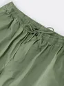 Sage Green Cotton Cargo Joggers
