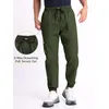 Army Green Cargo Mens Jogger Pants