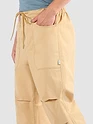 Beige Elasticated Cargo
