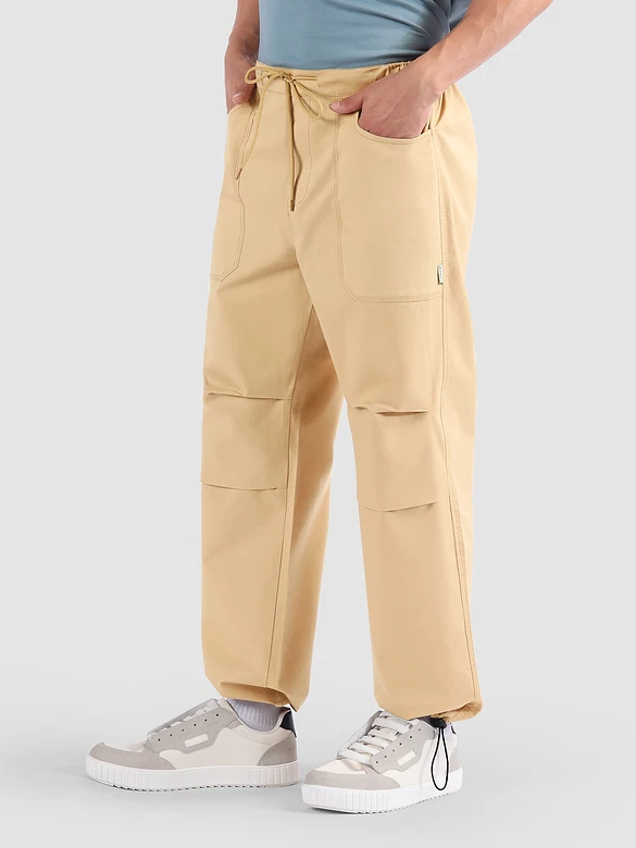 Beige Elasticated Cargo