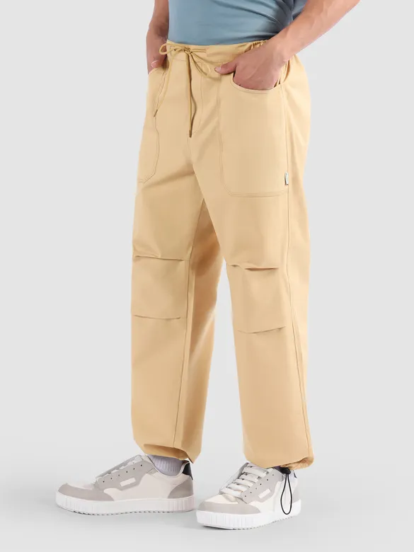 Beige Elasticated Cargo