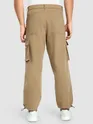 Beige Statement Cargo Pants