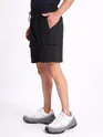 Black Knitted Shorts for Men