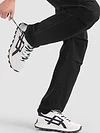 Black Elasticated Cargo