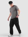 Black Elasticated Cargo