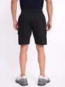 Black Knitted Shorts for Men