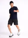 Black Knitted Shorts for Men