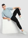 Black Statement Cargo Pants