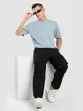 Black Statement Cargo Pants