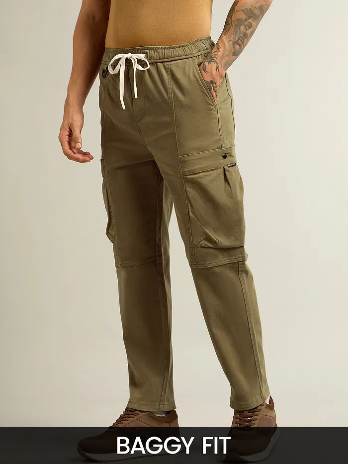 affordable baggy cargo pants, 