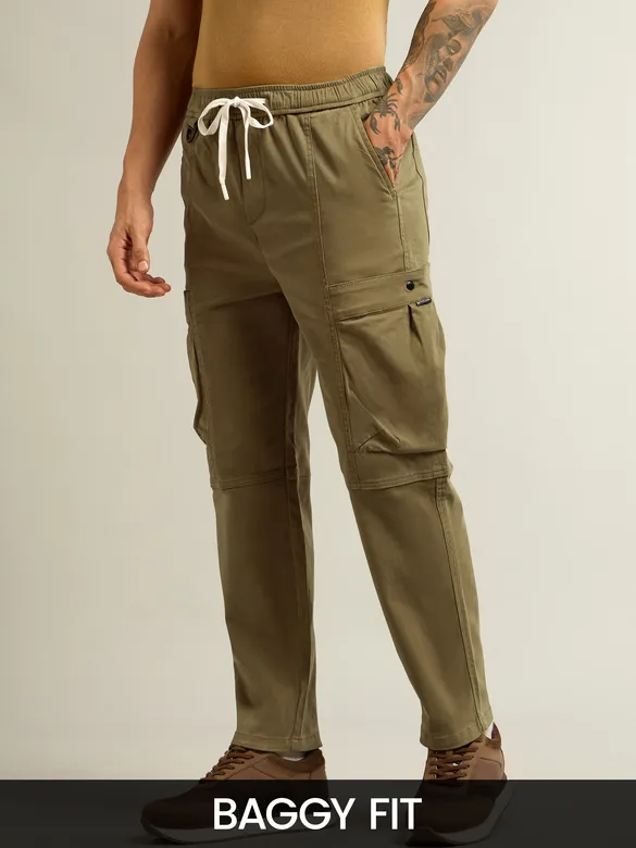 affordable baggy cargo pants, 