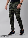 Camouflage Green Cargo Men Jogger Pants