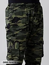 Camouflage Green Cargo Men Jogger Pants