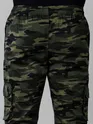 Camouflage Green Cargo Men Jogger Pants