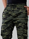 Camouflage Green Cargo Men Jogger Pants