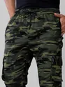 Camouflage Green Cargo Men Jogger Pants