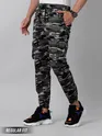 Camouflage Grey Cargo Men Jogger Pants