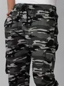 Camouflage Grey Cargo Men Jogger Pants
