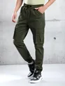 Crocodile Green Cargo Jogger Pants for Men