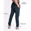 Dark Blue Cargo Mens Jogger Pants