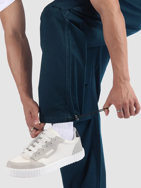 Dark Blue Elasticated Cargo