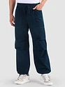 Dark Blue Elasticated Cargo