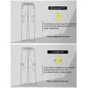 Ice Blue Grey Cargo Pants for Men