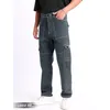 Ice Blue Grey Cargo Pants for Men